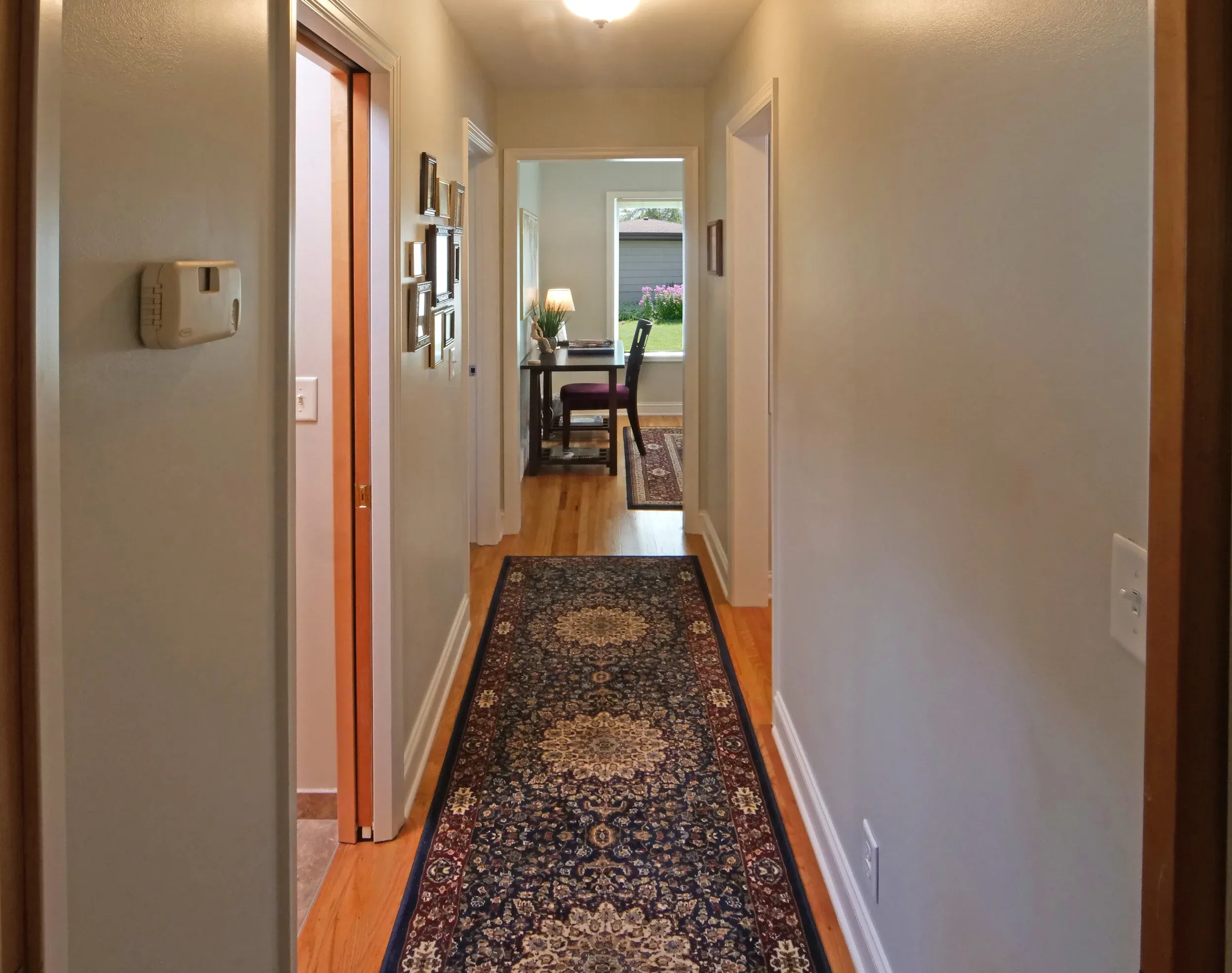 The hallway at My Cozy Retreat