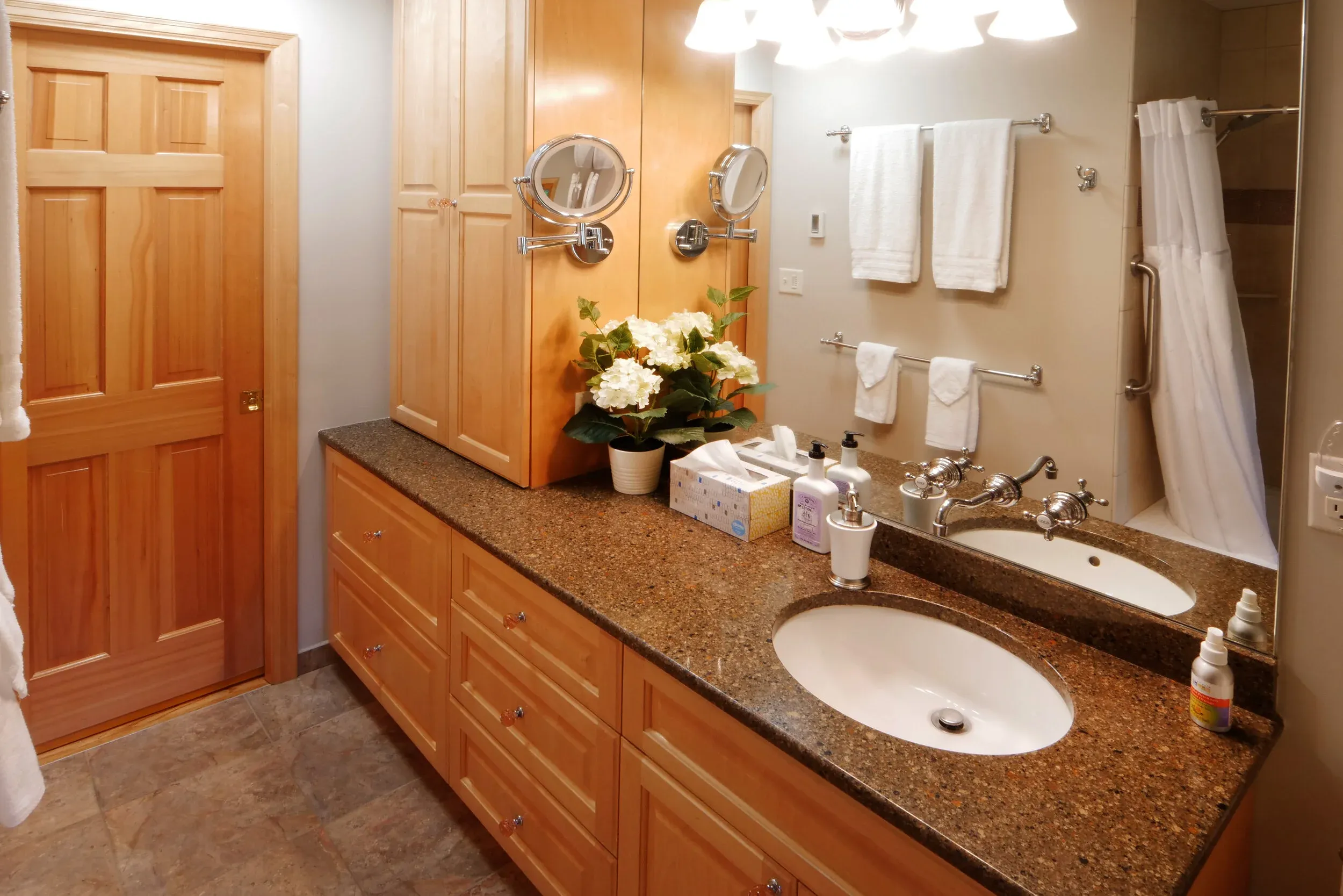 The bathroom at My Cozy Retreat