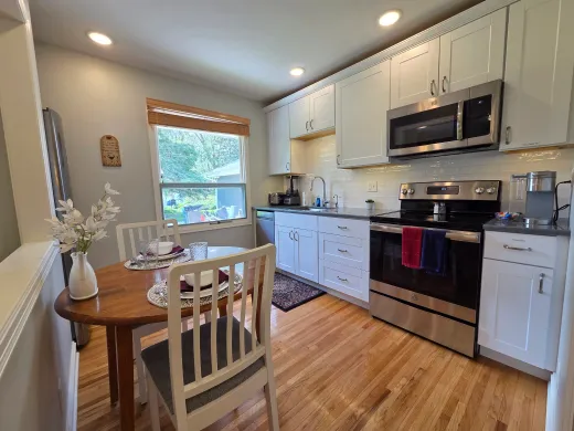 The kitchen at My Cozy Retreat